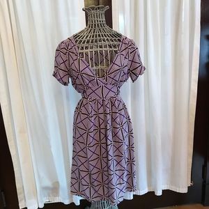 J.Crew Dress Silk Purple Classic 4 Small